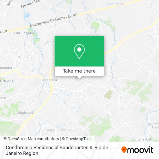 Mapa Condominio Residencial Bandeirantes II