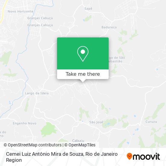 Cemei Luiz Antônio Mira de Souza map