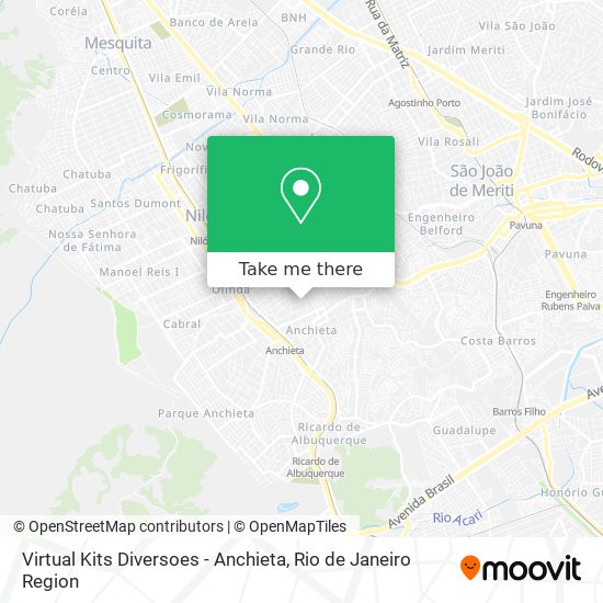 Virtual Kits Diversoes - Anchieta map