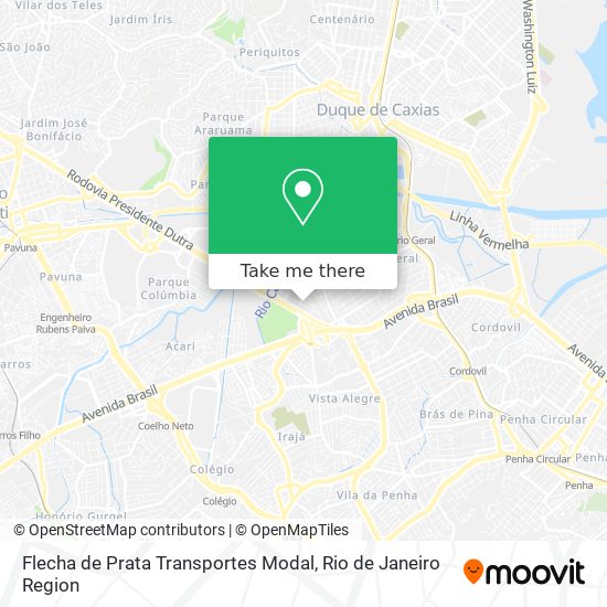 Flecha de Prata Transportes Modal map