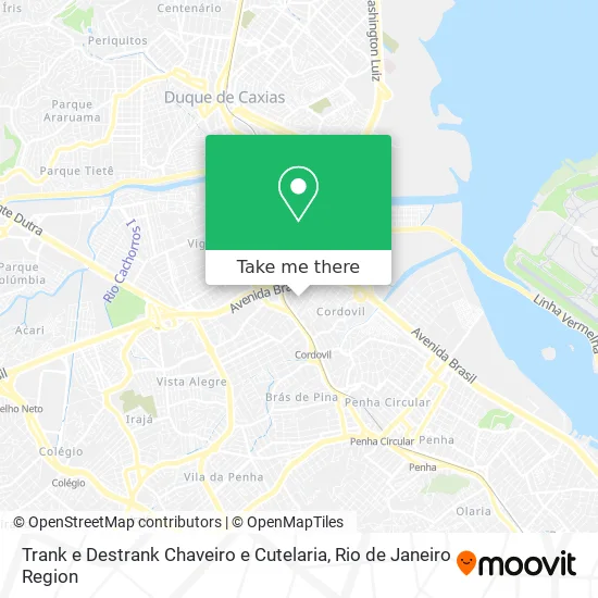 Trank e Destrank Chaveiro e Cutelaria map