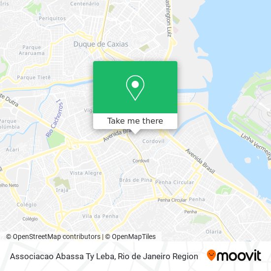 Associacao Abassa Ty Leba map