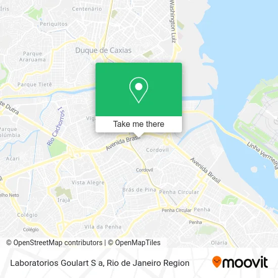 Laboratorios Goulart S a map