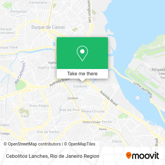 Cebolitos Lanches map