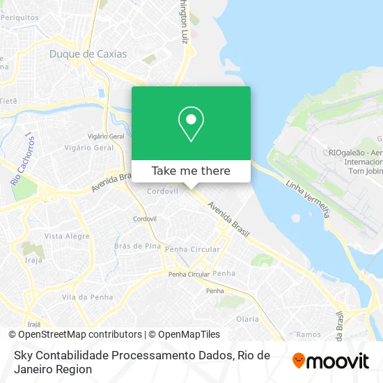 Sky Contabilidade Processamento Dados map