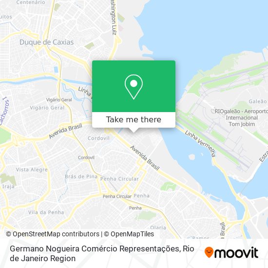 Germano Nogueira Comércio Representações map