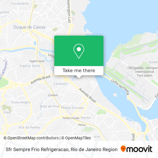 Sfr Sempre Frio Refrigeracao map
