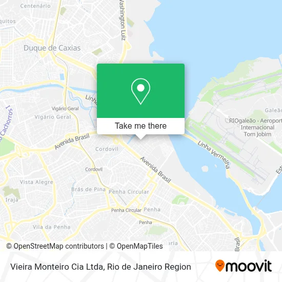 Vieira Monteiro Cia Ltda map