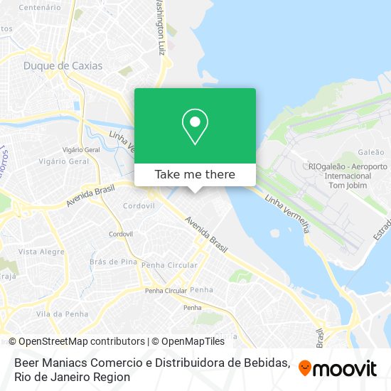 Beer Maniacs Comercio e Distribuidora de Bebidas map
