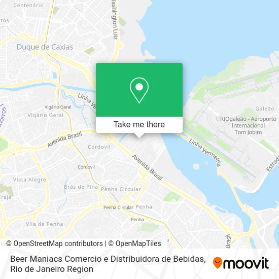 Beer Maniacs Comercio e Distribuidora de Bebidas map