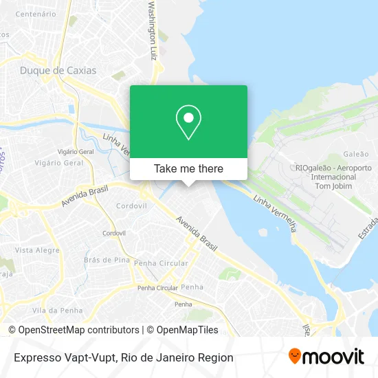 Expresso Vapt-Vupt map