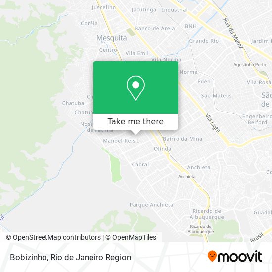 Mapa Bobizinho