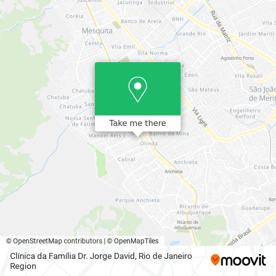 Clínica da Família Dr. Jorge David map