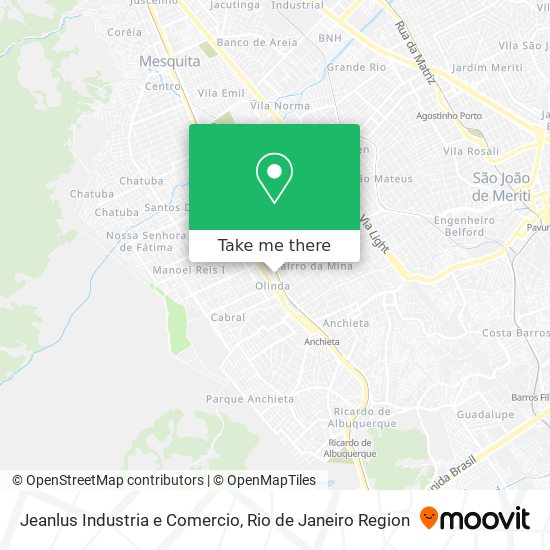 Jeanlus Industria e Comercio map