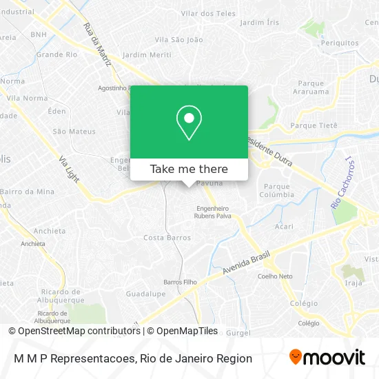 M M P Representacoes map