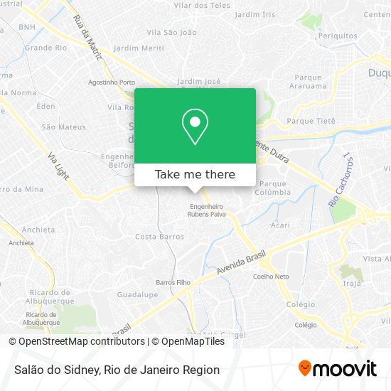 Salão do Sidney map