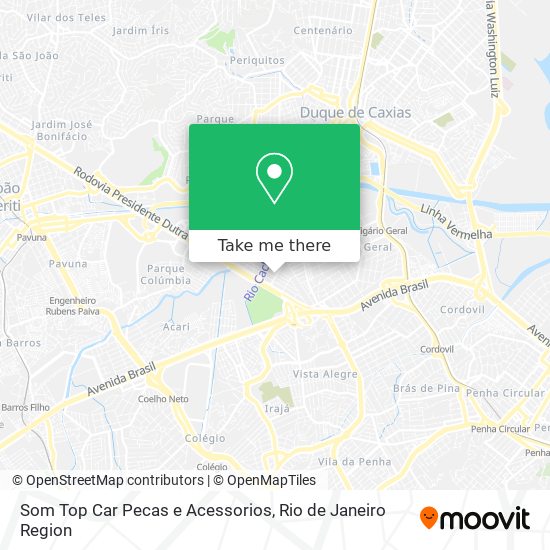 Som Top Car Pecas e Acessorios map