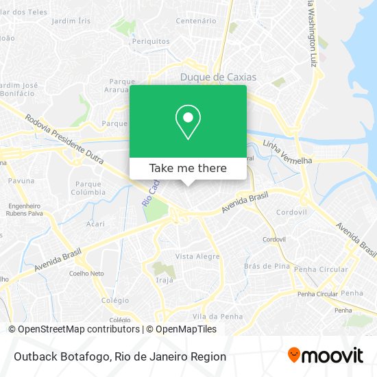 Outback Botafogo map