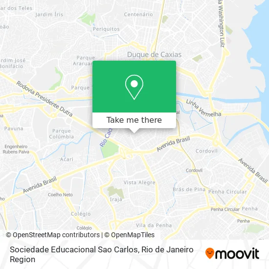 Sociedade Educacional Sao Carlos map