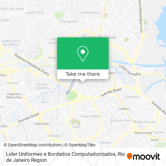 Lider Uniformes e Bordados Computadorizados map