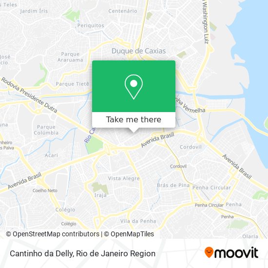 Cantinho da Delly map