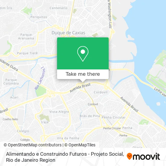 Alimentando e Construindo Futuros - Projeto Social map