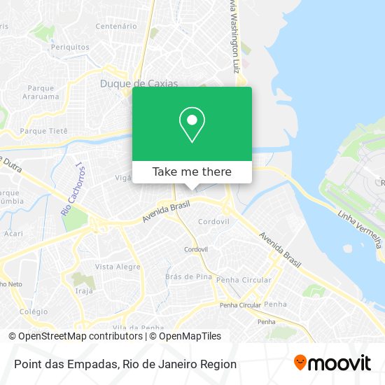 Point das Empadas map