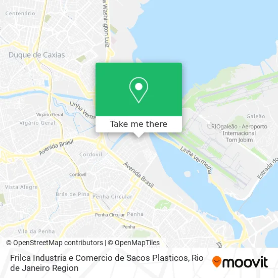 Frilca Industria e Comercio de Sacos Plasticos map