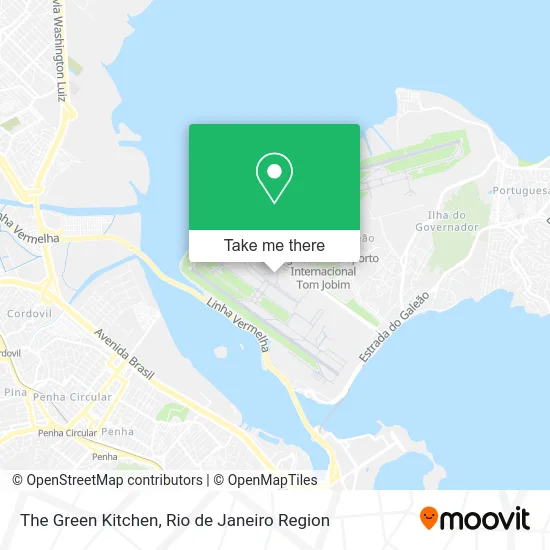 The Green Kitchen map