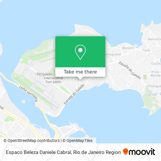 Mapa Espaco Beleza Daniele Cabral