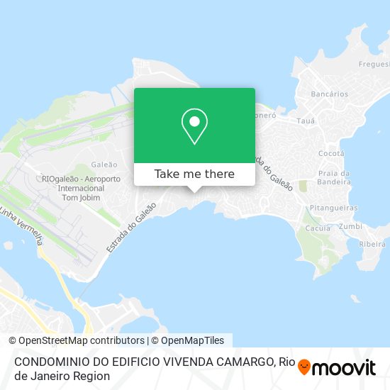 Mapa CONDOMINIO DO EDIFICIO VIVENDA CAMARGO