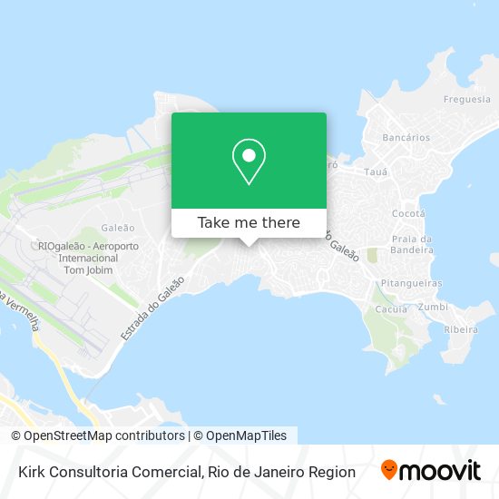 Kirk Consultoria Comercial map