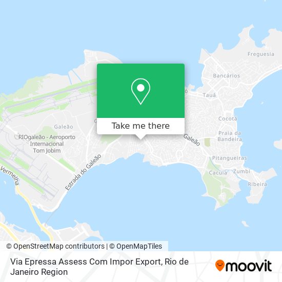 Via Epressa Assess Com Impor Export map