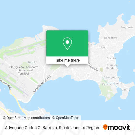 Advogado Carlos C. Barrozo map