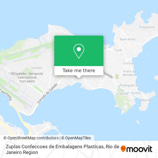 Mapa Zuplas Confeccoes de Embalagens Plasticas