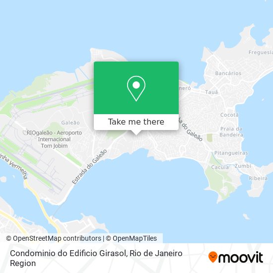 Mapa Condominio do Edificio Girasol