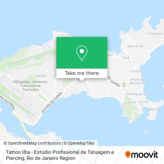 Tattoo Ilha - Estúdio Profissional de Tatuagem e Piercing map