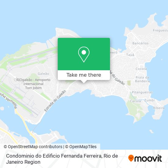 Mapa Condominio do Edificio Fernanda Ferreira