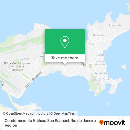 Mapa Condominio do Edificio San Raphael