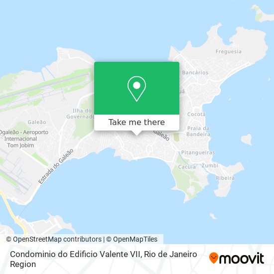 Mapa Condominio do Edificio Valente VII