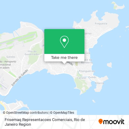 Frisemaq Representacoes Comerciais map