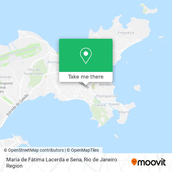 Maria de Fátima Lacerda e Sena map