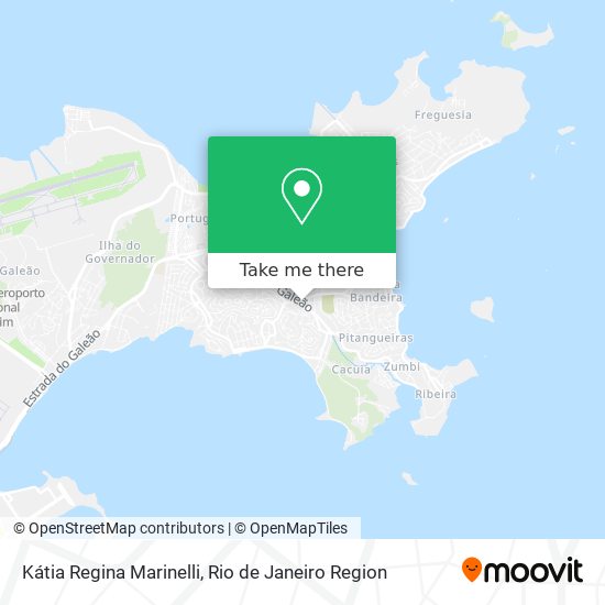 Kátia Regina Marinelli map