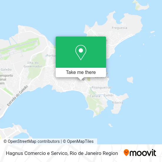 Hagnus Comercio e Servico map