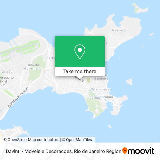 Davinti - Moveis e Decoracoes map
