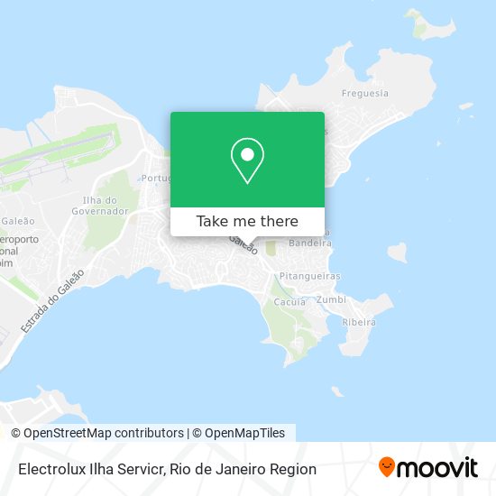 Electrolux Ilha Servicr map