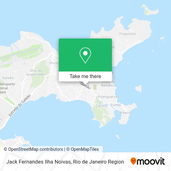 Jack Fernandes Ilha Noivas map