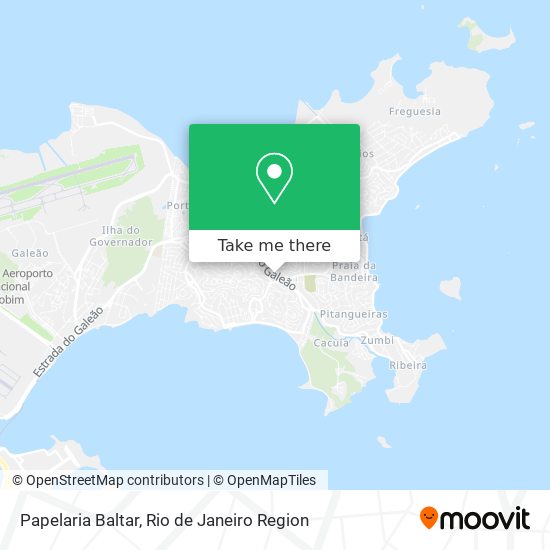 Papelaria Baltar map