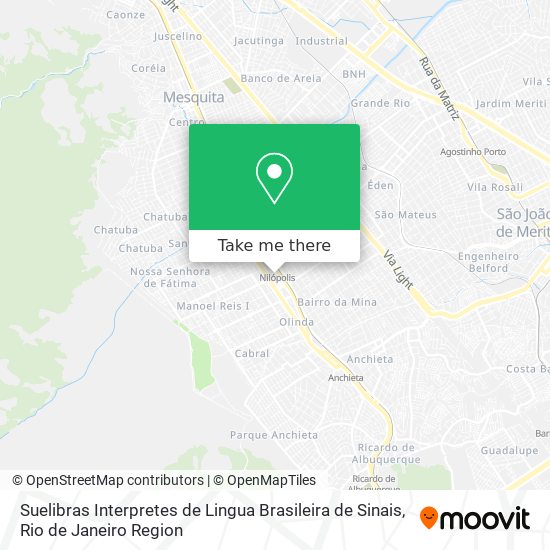 Mapa Suelibras Interpretes de Lingua Brasileira de Sinais