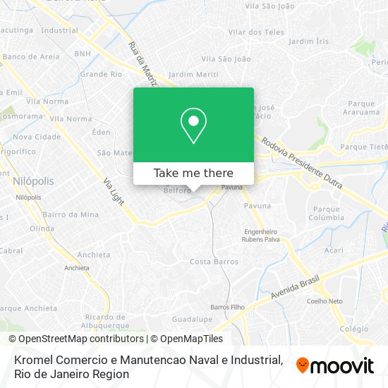 Kromel Comercio e Manutencao Naval e Industrial map